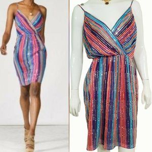 New TRINA TURK "Java" $348 Sequin Strappy Dress